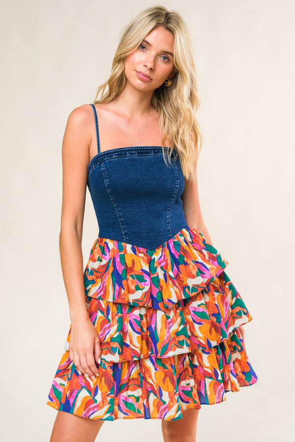 laced-in-love-woven-mini-dress Flying Tomato-Sophia's StyleDRESSES-1